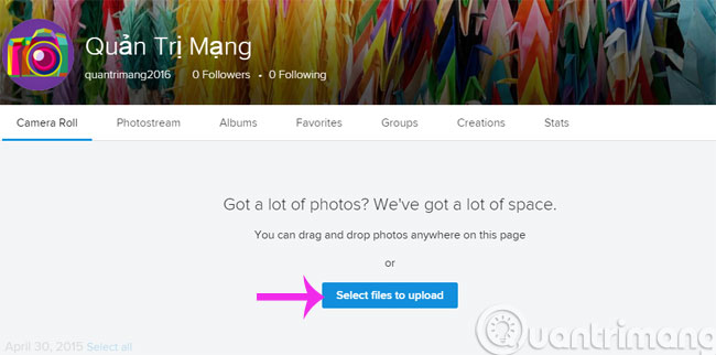 Instructions for registering a Flickr account Picture 7