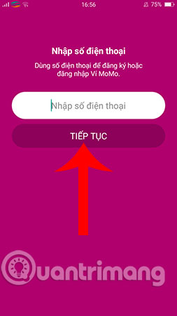 Instructions for registering a Momo account - TipsMake.com