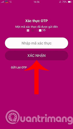 Instructions for registering a Momo account Picture 3