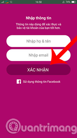 Instructions for registering a Momo account Picture 5