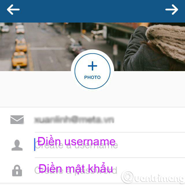 Instructions for registering an Instagram account on your phone Picture 2
