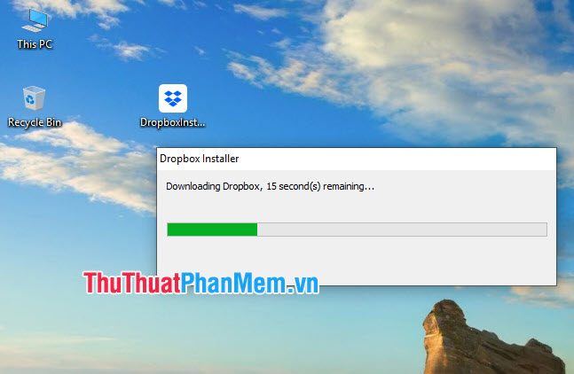 Picture 6 of Instructions for registering and installing Dropbox