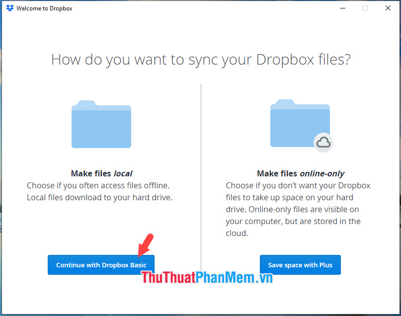 Picture 9 of Instructions for registering and installing Dropbox