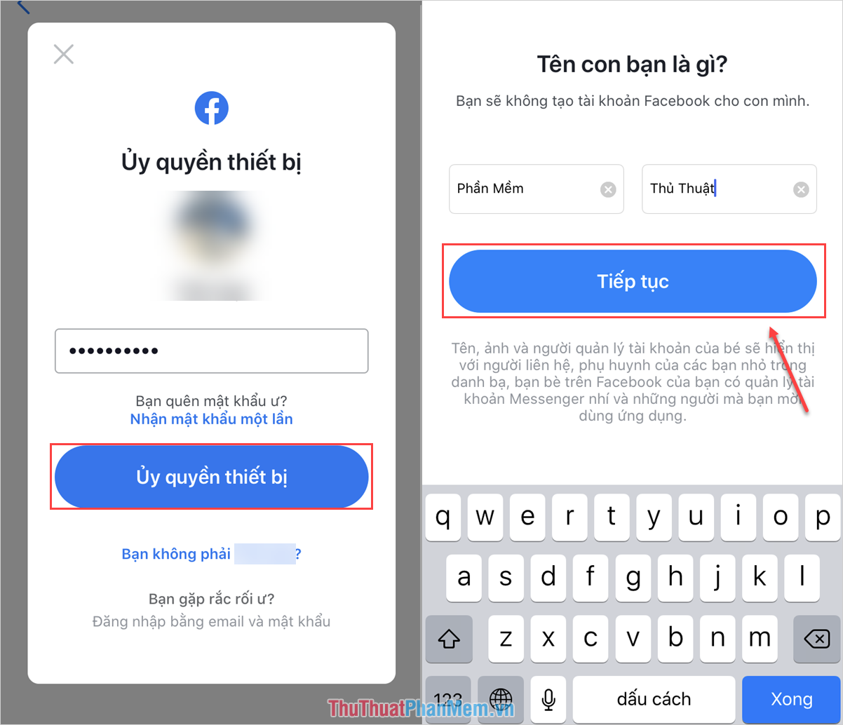 images 1 of Instructions for registering and using Facebook Messenger Kids
