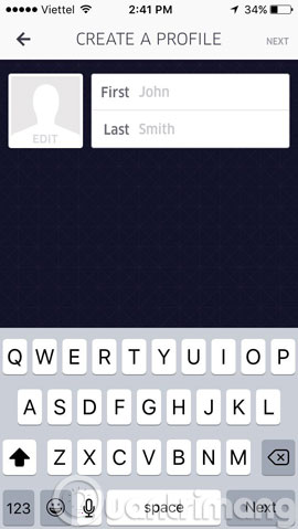 Picture 3 of Instructions for registering and using Uber Taxi