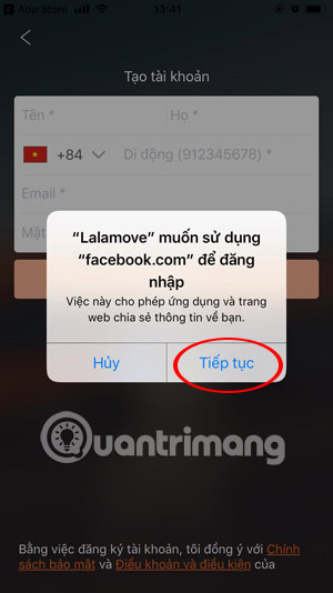 Instructions for registering Lalamove account Picture 7