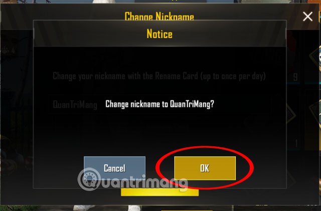 Instructions for renaming characters in PUBG Mobile Picture 5