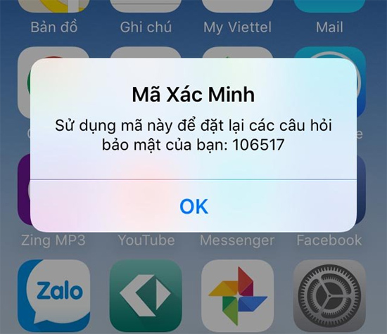 Instructions for resetting Apple ID security questions Picture 6
