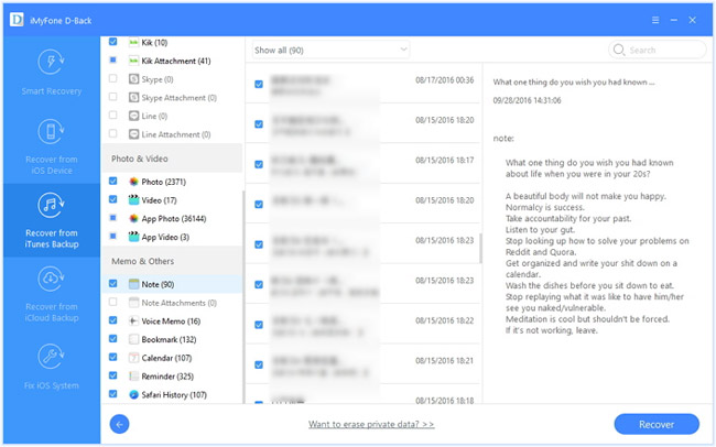 Instructions for retrieving deleted notes on iPhone / iPad Picture 10
