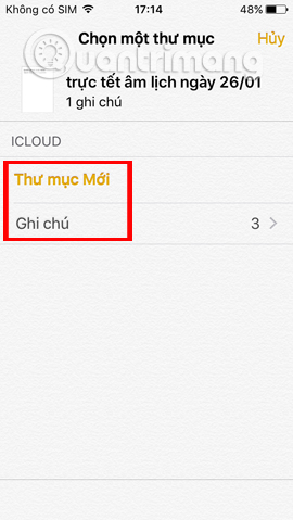 Instructions for retrieving deleted notes on iPhone / iPad Picture 5