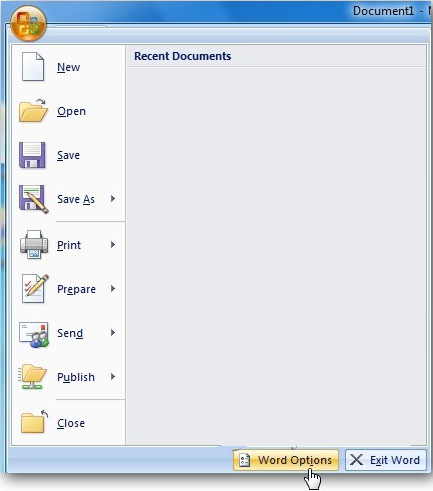 Instructions for saving default Office documents to SkyDrive Picture 6