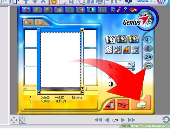 Instructions for scanning documents with 3 simple steps Picture 10