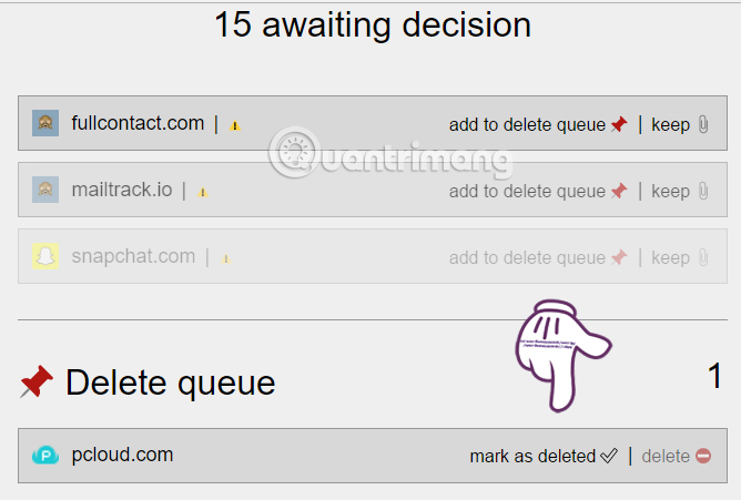 Instructions for security of personal information on the Internet by Deseat.me Picture 4