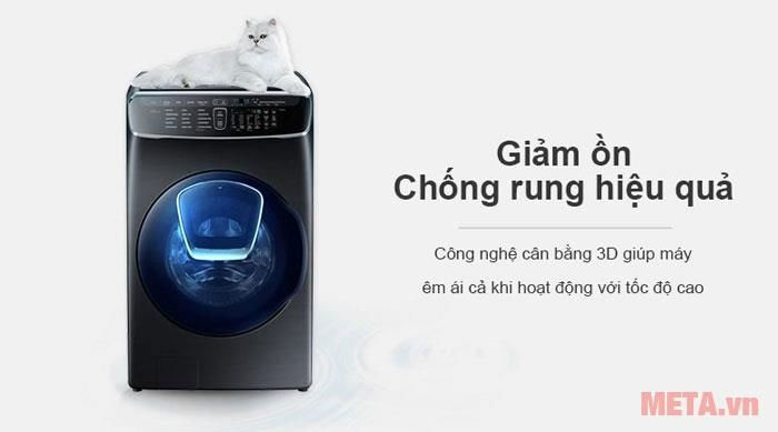 Instructions for selecting a location to install the washing machine make it more durable Picture 4