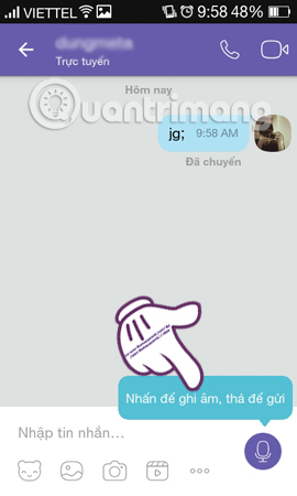 Instructions for sending audio messages on Viber Picture 5
