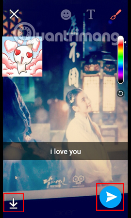 Instructions for sending secret messages on Zalo Picture 7