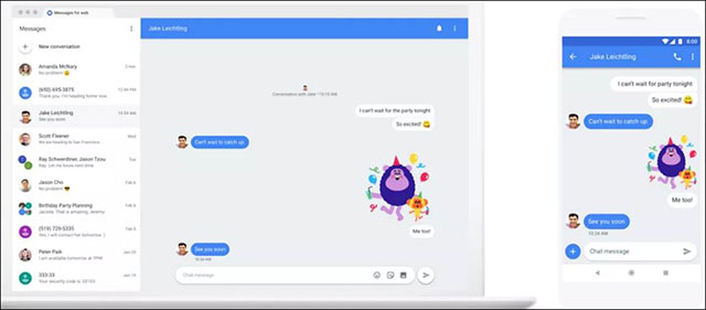 Instructions for sending SMS from PC to Android smartphone Picture 6