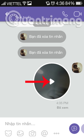 Instructions for sending video messages on Viber Picture 5