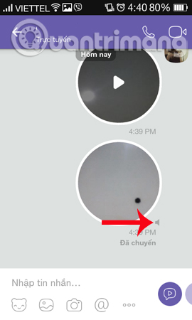 Instructions for sending video messages on Viber Picture 6