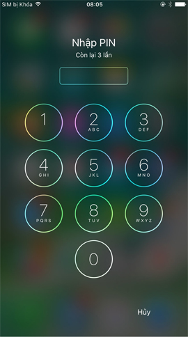 Instructions for setting the PIN code for SIM phones Picture 11
