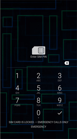 Instructions for setting the PIN code for SIM phones Picture 12