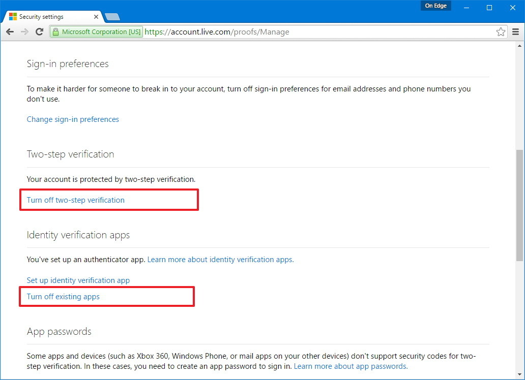 Instructions for setting up 2-layer protection for Outlook accounts and Microsoft accounts Picture 14