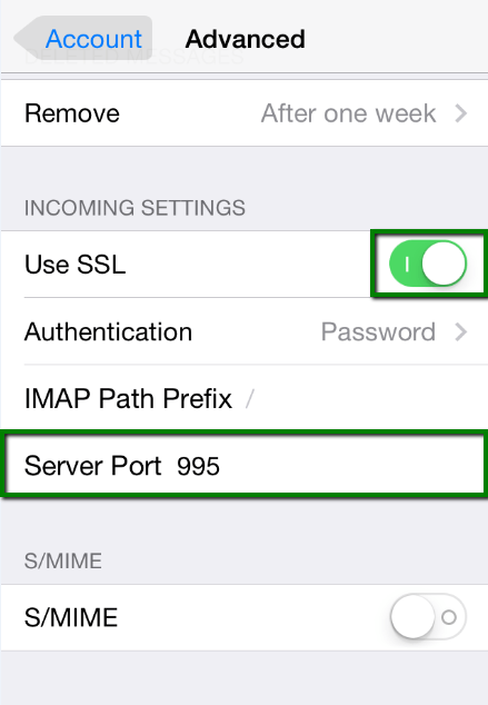 Instructions for setting up an email account on iPhone (SMTP / IMAP / POP3) Picture 14
