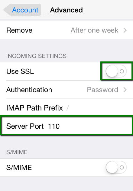 Instructions for setting up an email account on iPhone (SMTP / IMAP / POP3) Picture 15