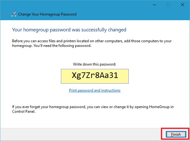 Instructions for setting up and managing HomeGroup on Windows 10 Picture 12