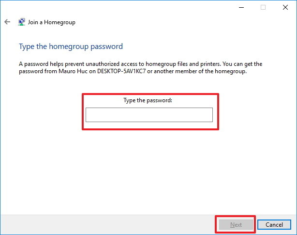 Instructions for setting up and managing HomeGroup on Windows 10 Picture 17