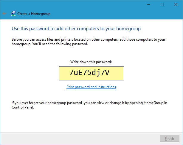 Instructions for setting up and managing HomeGroup on Windows 10 Picture 5