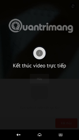 Instructions for setting up Live Stream feature Facebook videos on mobile and tablet Picture 12