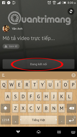 Instructions for setting up Live Stream feature Facebook videos on mobile and tablet Picture 6