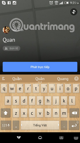 Instructions for setting up Live Stream feature Facebook videos on mobile and tablet Picture 8