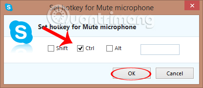 Instructions for setting up shortcuts on Skype Picture 6