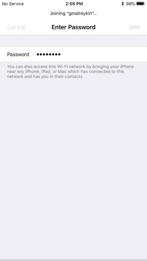 Instructions for sharing Wi-Fi passwords from your iPhone to another iOS 11 device Picture 7