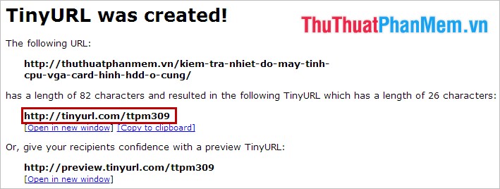 Instructions for shortening links when sharing - 5 websites that help shorten the best links Picture 6