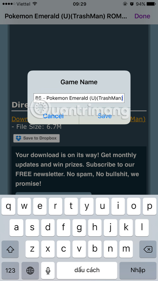 Instructions for simulating gameboy GBA on iOS 10.3 without jailbreak Picture 10