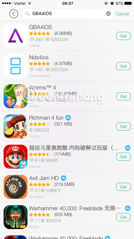 Instructions for simulating gameboy GBA on iOS 10.3 without jailbreak Picture 6