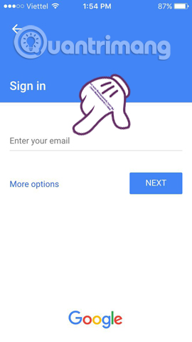 Instructions for storing online data on Google Drive Picture 10