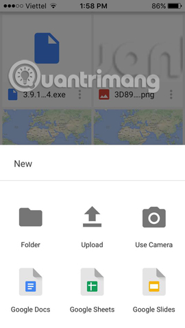 Instructions for storing online data on Google Drive Picture 13