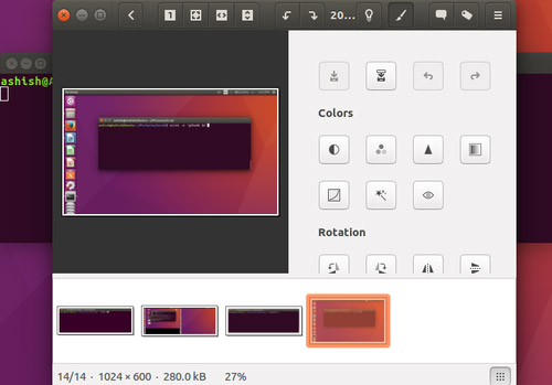 Instructions for taking screenshots of Linux computers Picture 20