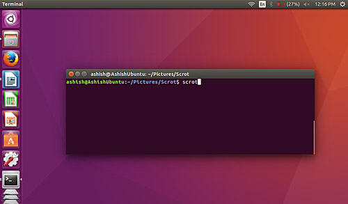 Instructions for taking screenshots of Linux computers Picture 6