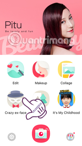 Instructions for taking stock photos with Pitu on the phone Picture 3