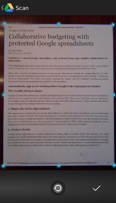 Instructions for the easiest way to scan documents into PDF files on Android Picture 4