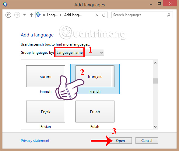 Instructions for typing French on a computer with Unikey Picture 6
