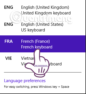 Instructions for typing French on a computer with Unikey Picture 9