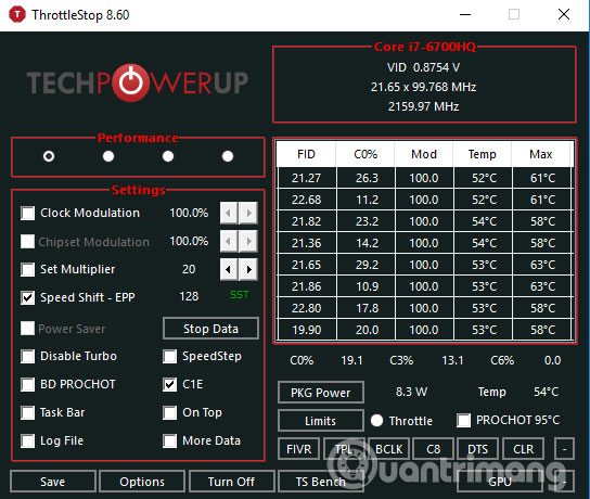Instructions for undervolt reducing CPU temperature Picture 1