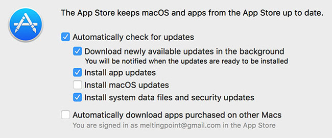 Instructions for updating software for Mac details Picture 6