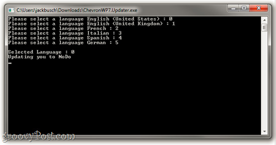 Instructions for upgrading Windows Phone 7 operating system Picture 10